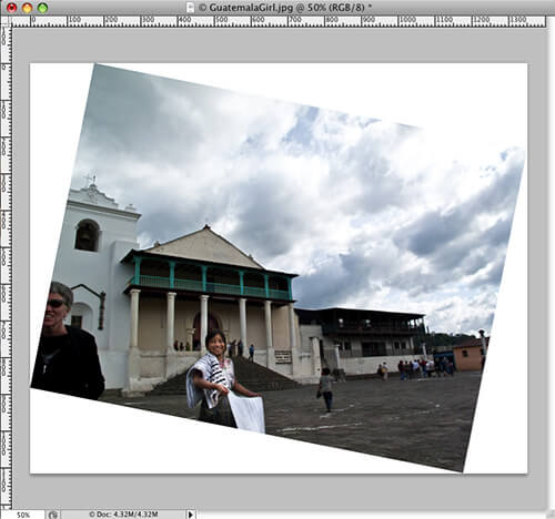 Photoshop Ruler Tool