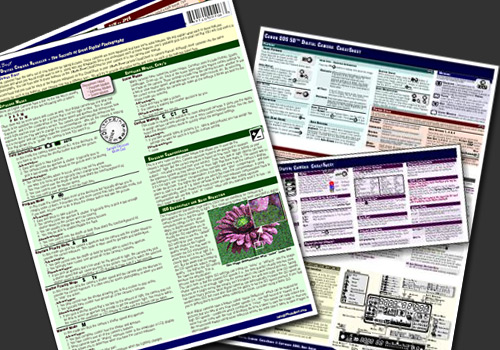 Helpful Photography Cheatsheets