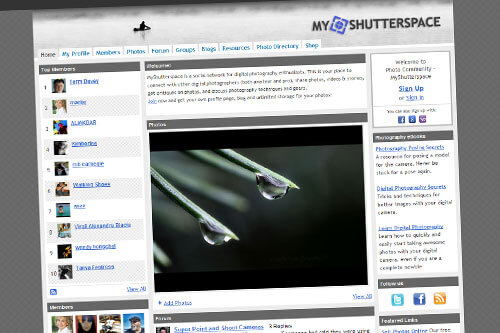 Compare photography sites