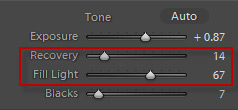 Restoring an Under Exposed Image in Lightroom