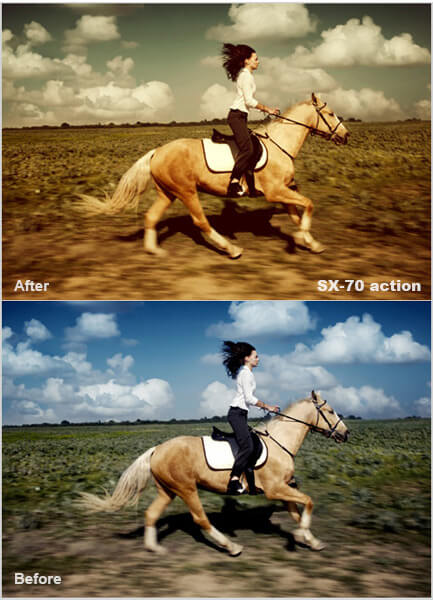 Vintage Photoshop Actions