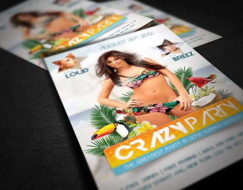 Create an Amazing Summer Flyer Design