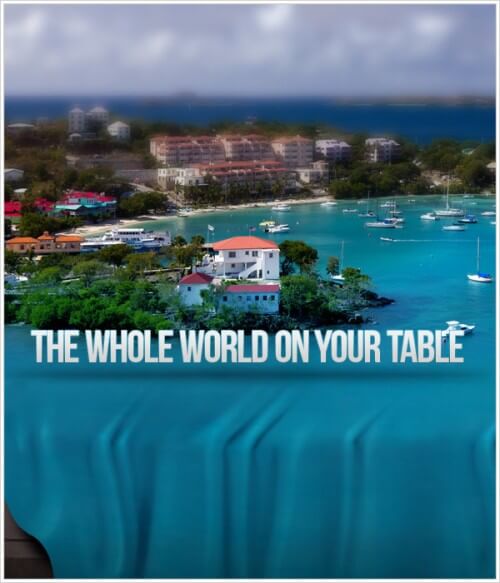 Amazing Photo Manipulation “World on the Tissue” in Photoshop