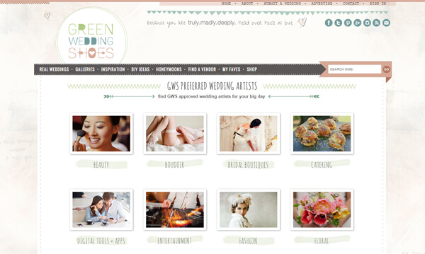 Green Wedding Shoes