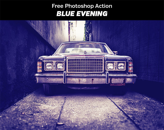 Blue Evening Action