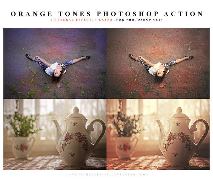 Orange Tones Action