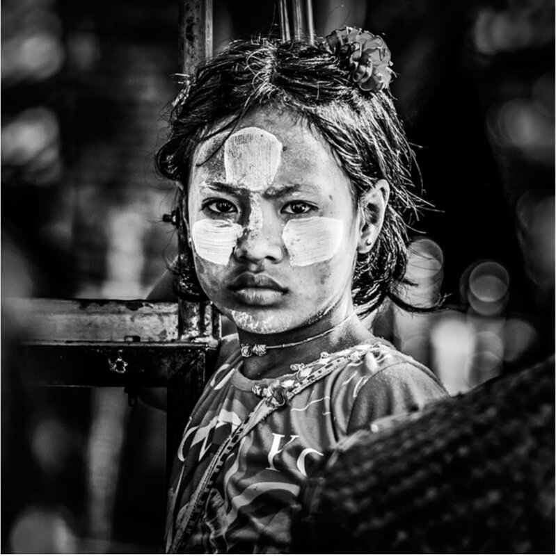 Myanmar - .[a] face in the crowd.