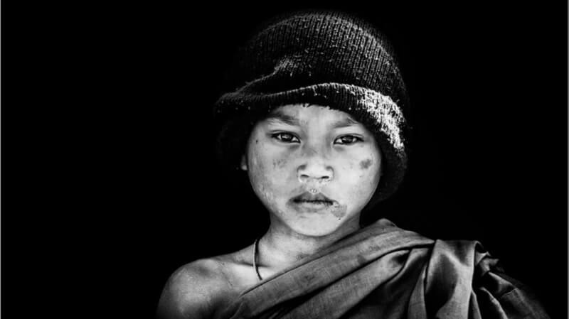 Myanmar - .novice monk.