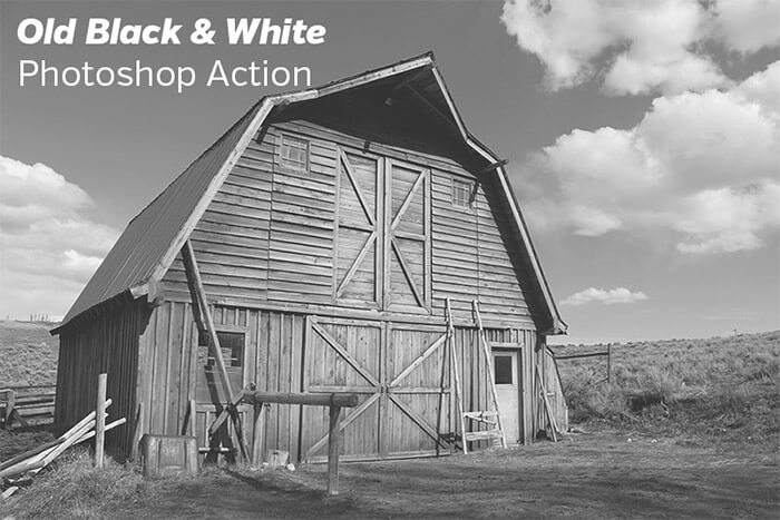 Old Black & White Action