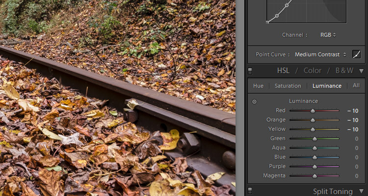 hl settings lightroom