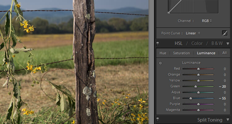 greener greens lightroom