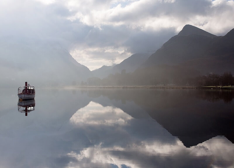 Hefin Owen - Misty morning sunrise.