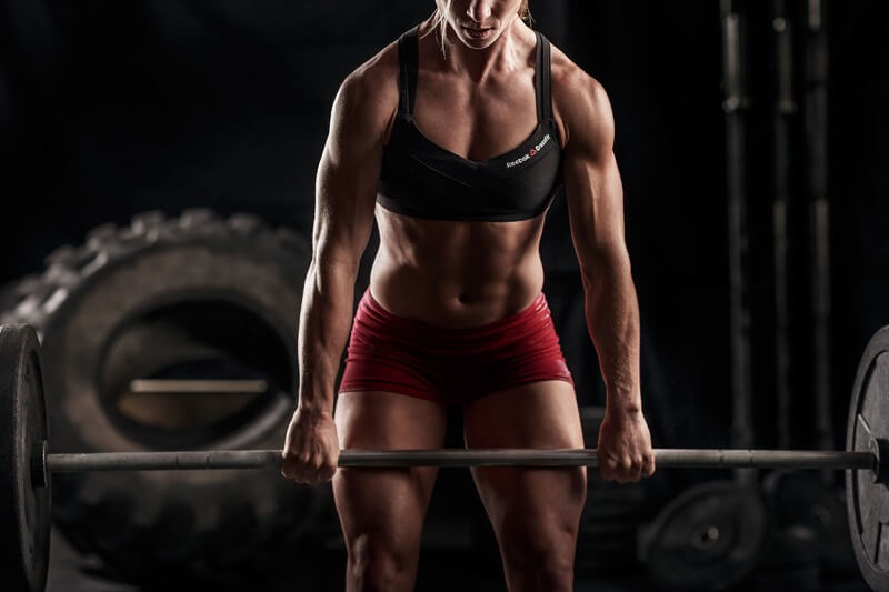 girl weight lift - Tyler Stableford