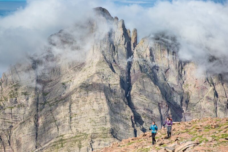 Crestone Needle Hikers - Grant Ordelheide
