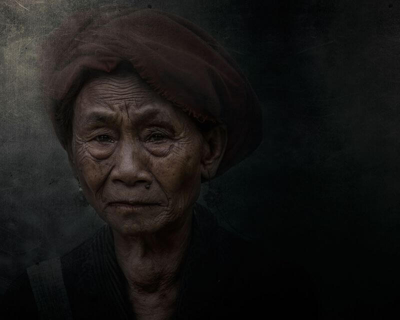 elderly woman