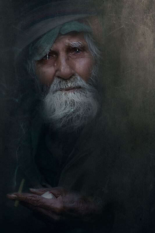 bearded old man