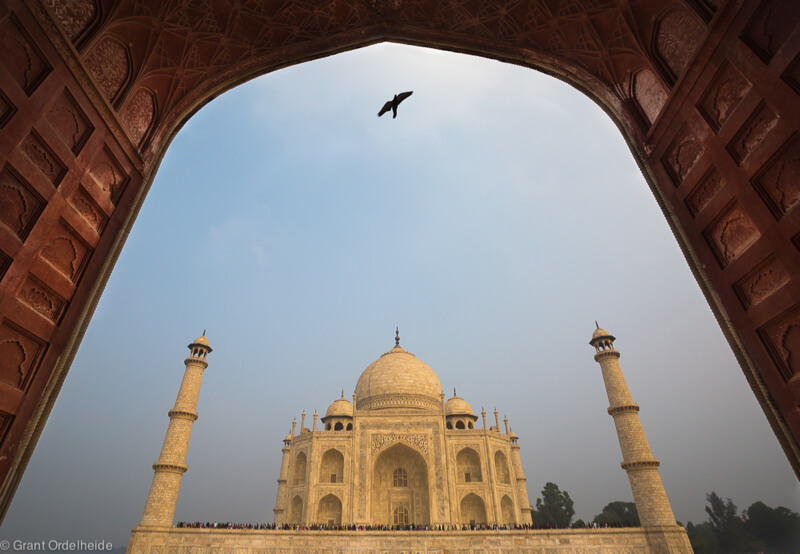 Taj Mahal framing