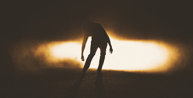 Nate Bittinger floating person