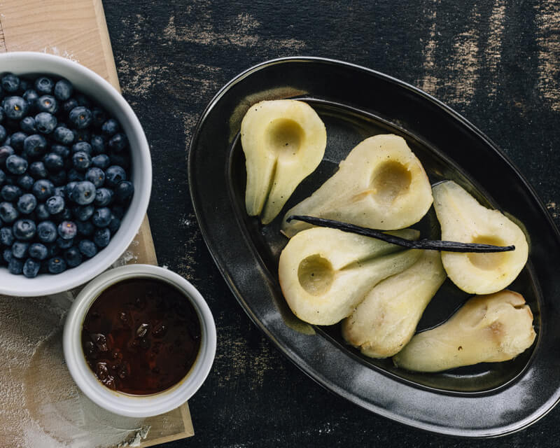 Carol Hart Pear Tart Ingredients