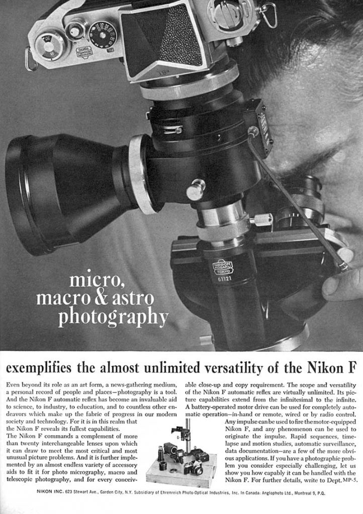 Micro Macro Astro Nikon 1965