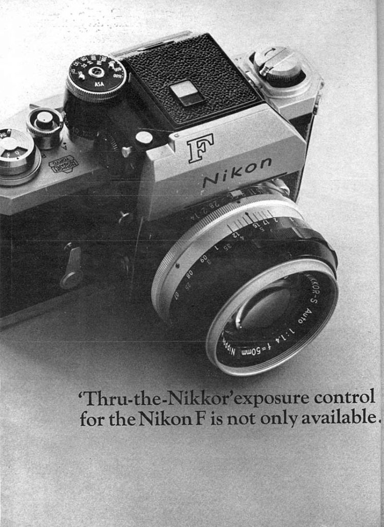 Nikkor Exposure Control Ad 1965
