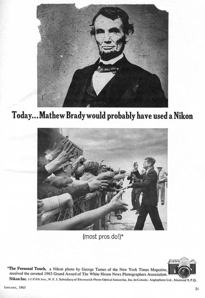 Nikon Photo Ad 1965