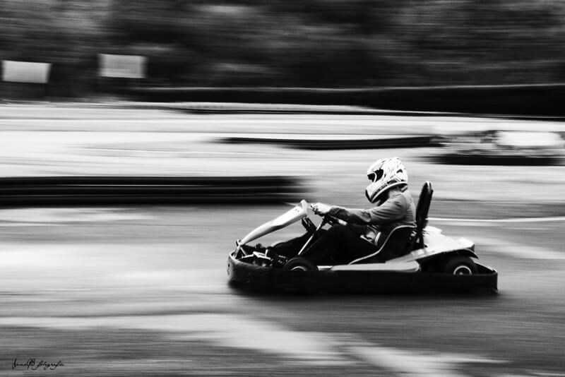 outdoor go-kart racing