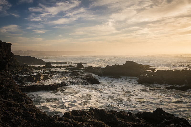 ocean cliffs