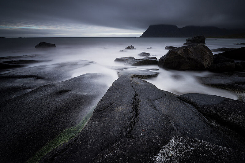 Uttakleiv beach