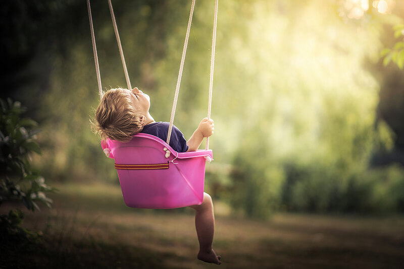 pink swing