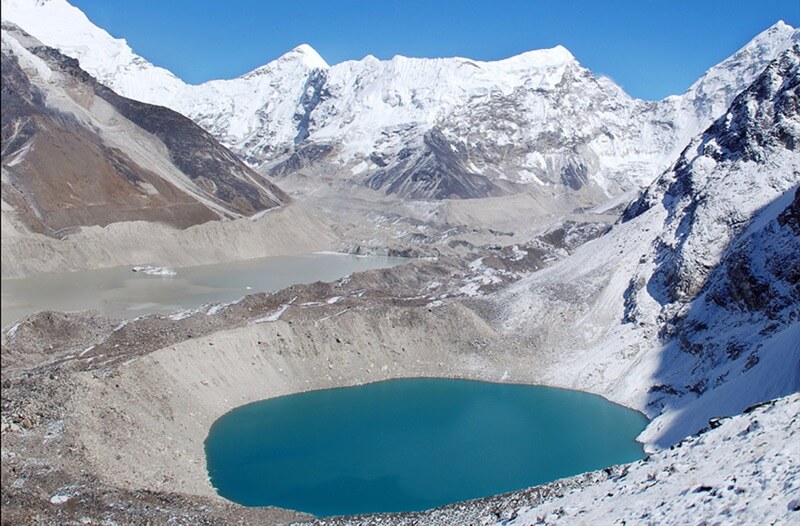 Nepal’s Imja Glacier melt after