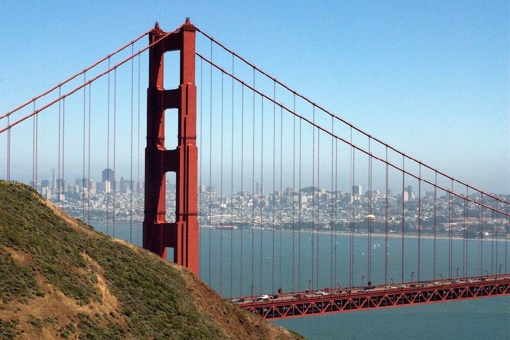 Ed Bierman - Golden Gate Bridge, Marin Headlands