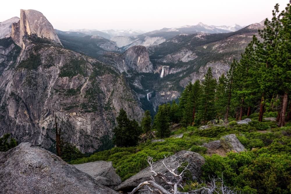 Nick Mealey - Bird’s Eye, Yosemite from Glacier Point, Yosemite National Park.