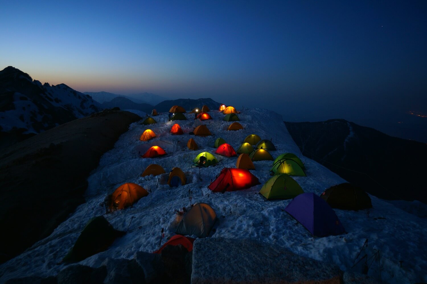 Masaki Sato - camping mt tsubakurodake