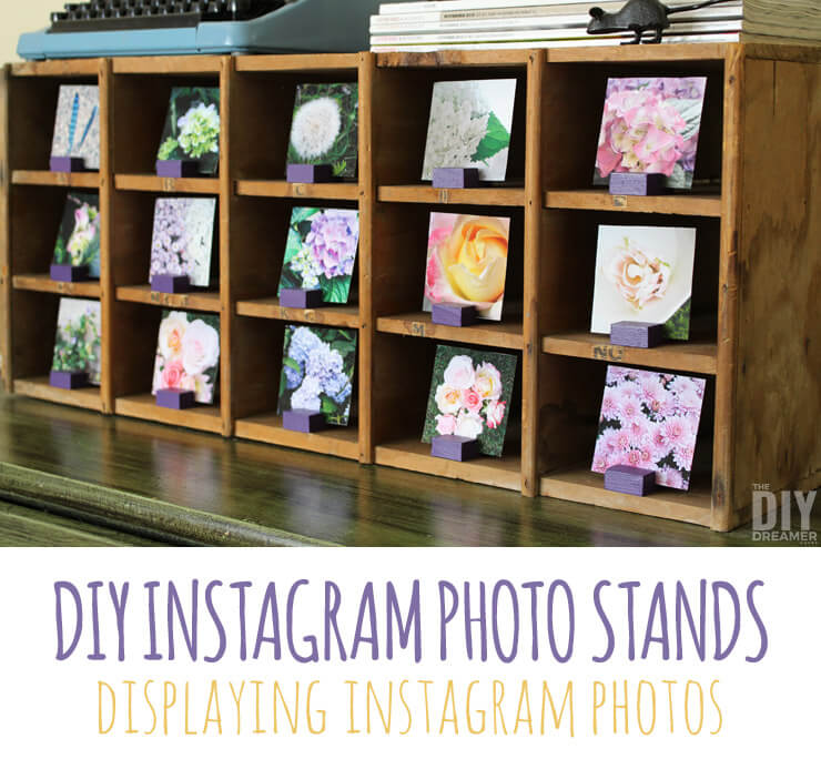 instagram photo stand
