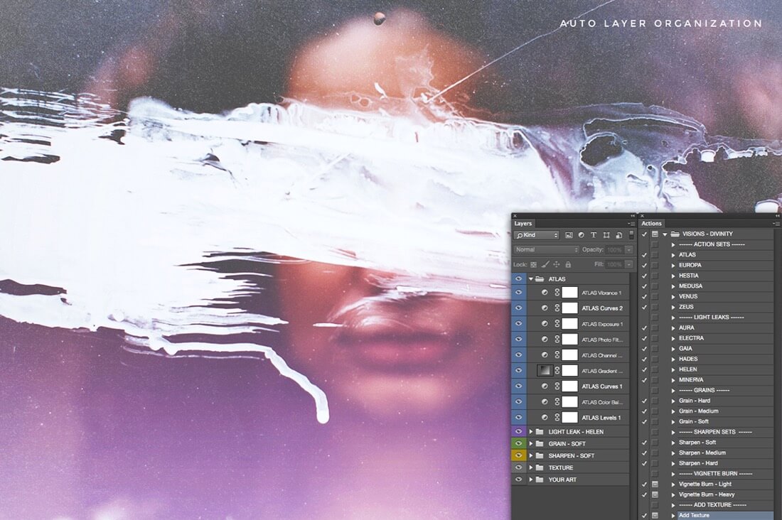 divinity photoshop action
