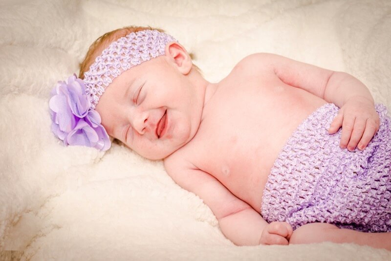 baby smile