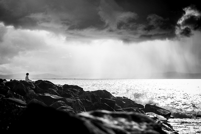sea storm