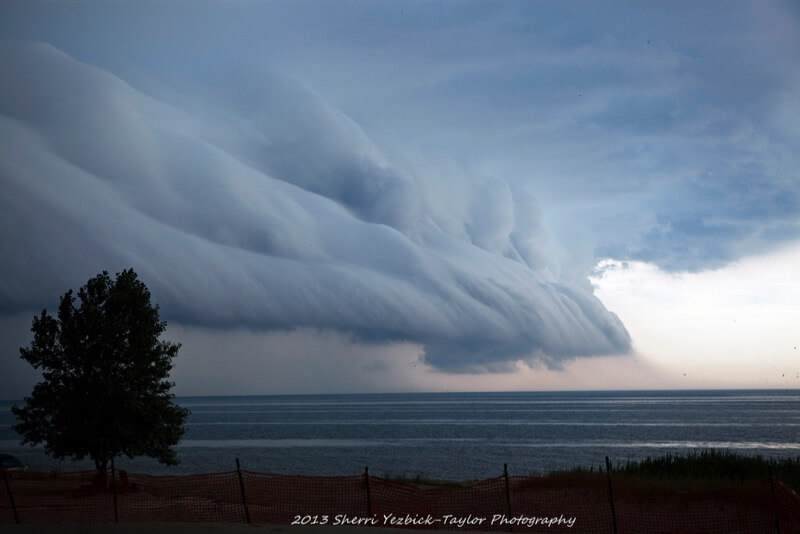 Sherri Yezbick-Taylor - Storm front approaching