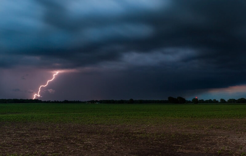 lightning strike
