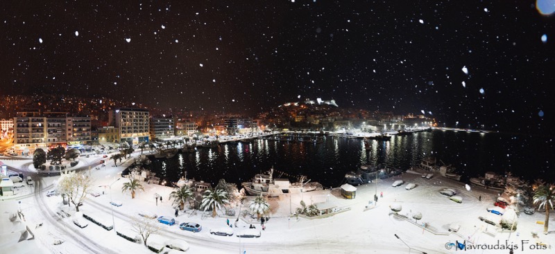 Fotis Mavroudakis - Snow covered city