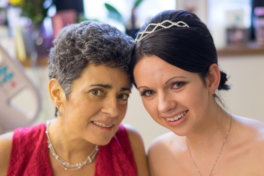 mother and bride