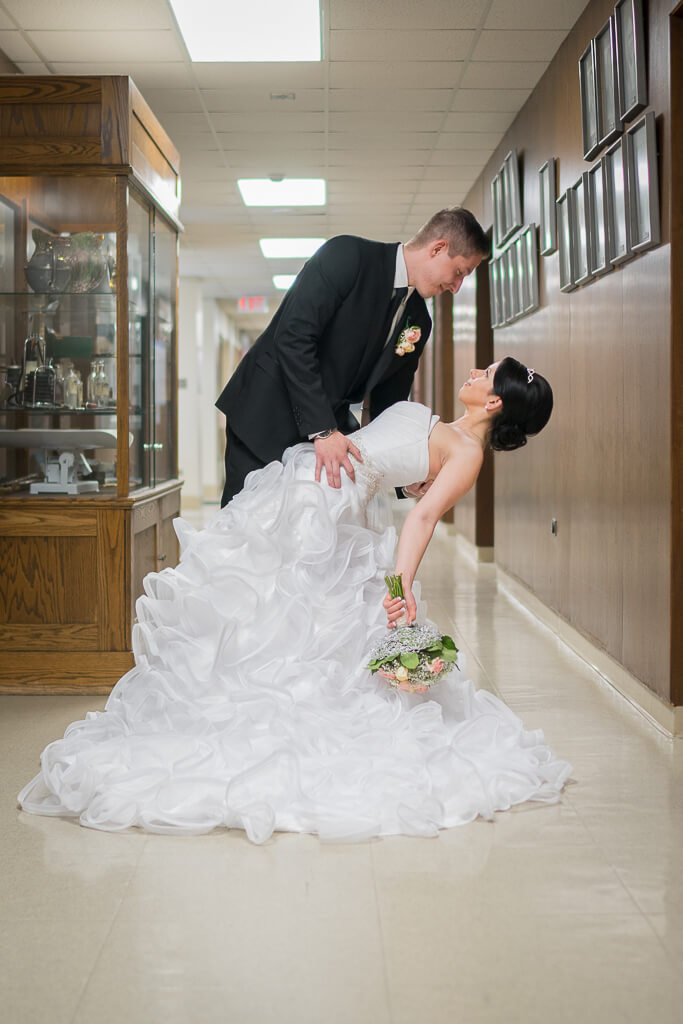 bride and groom