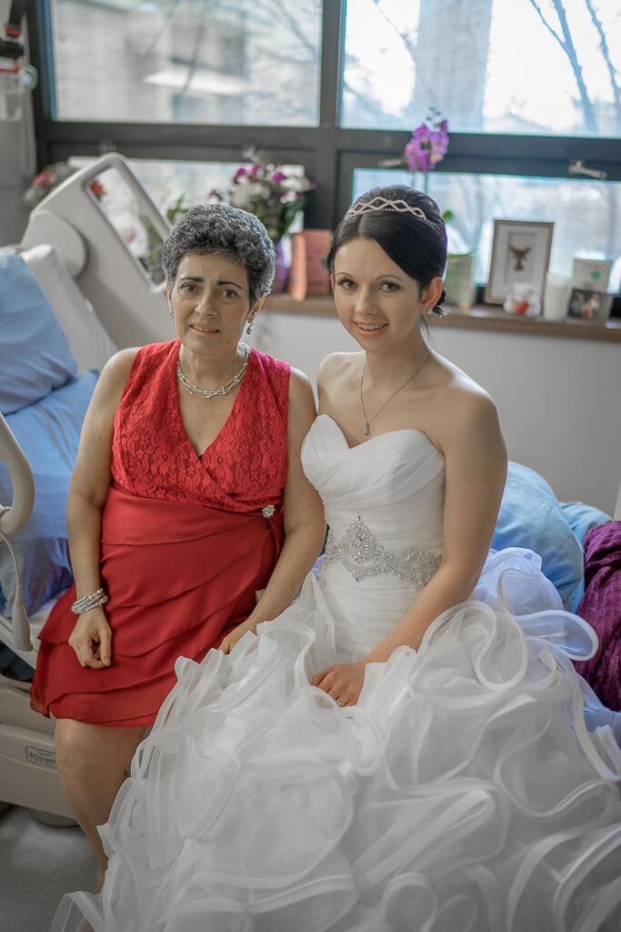 mother and bride