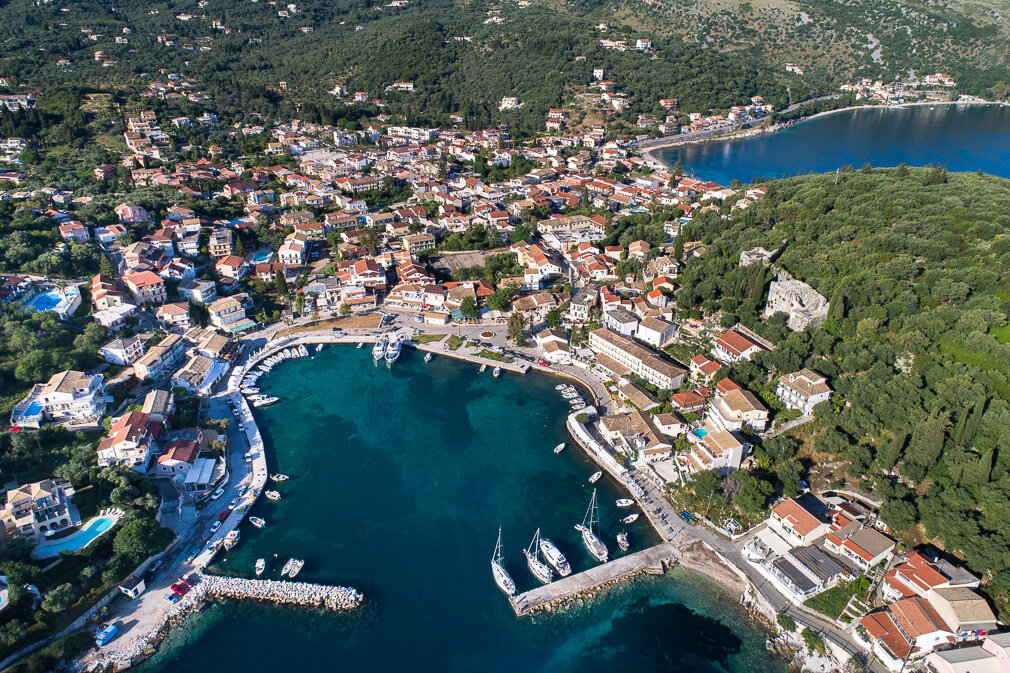 Kassiopi harbour Corfu
