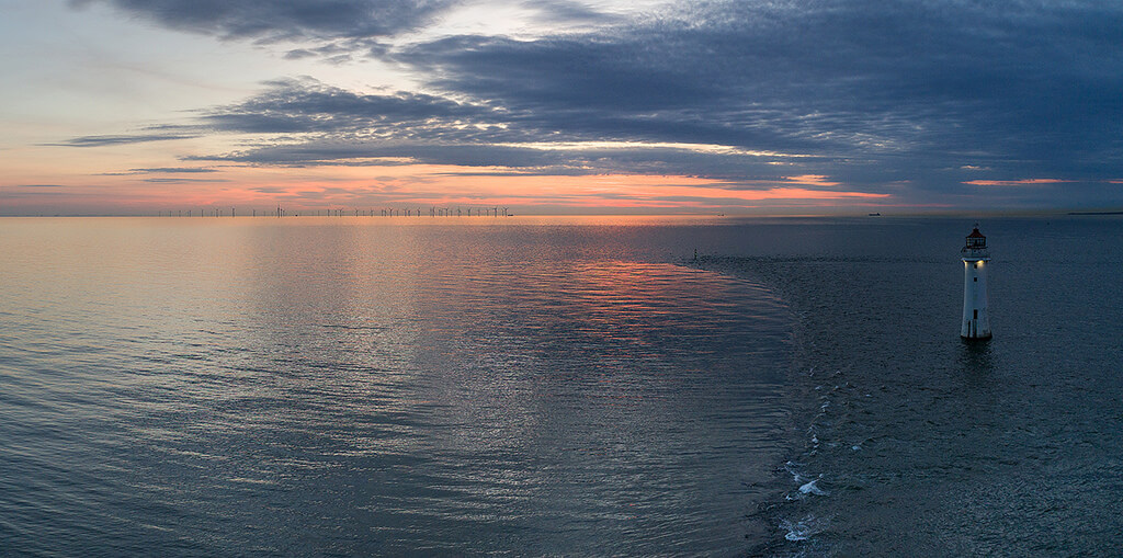 After sundown perch rock