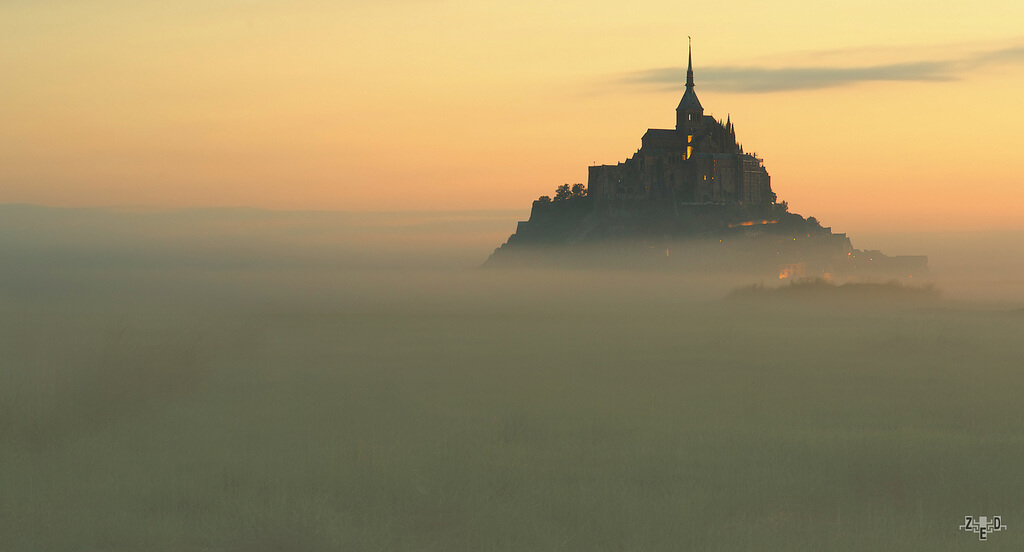 Zed The Dragon - Le Mont-Saint-Michel un matin