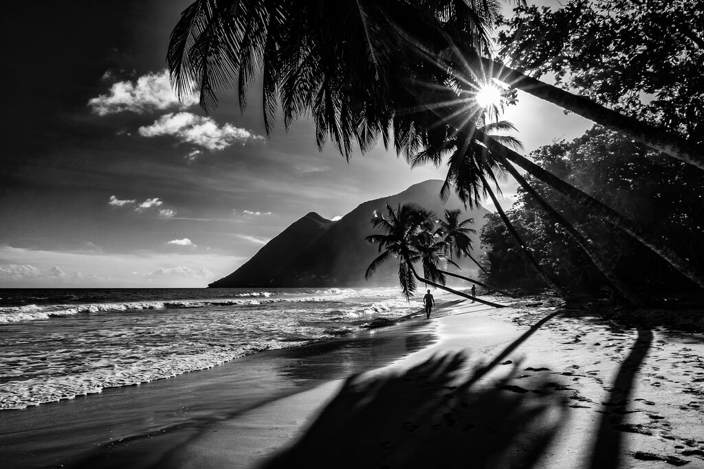 Jean-Jacques Mattei - beach silhouette