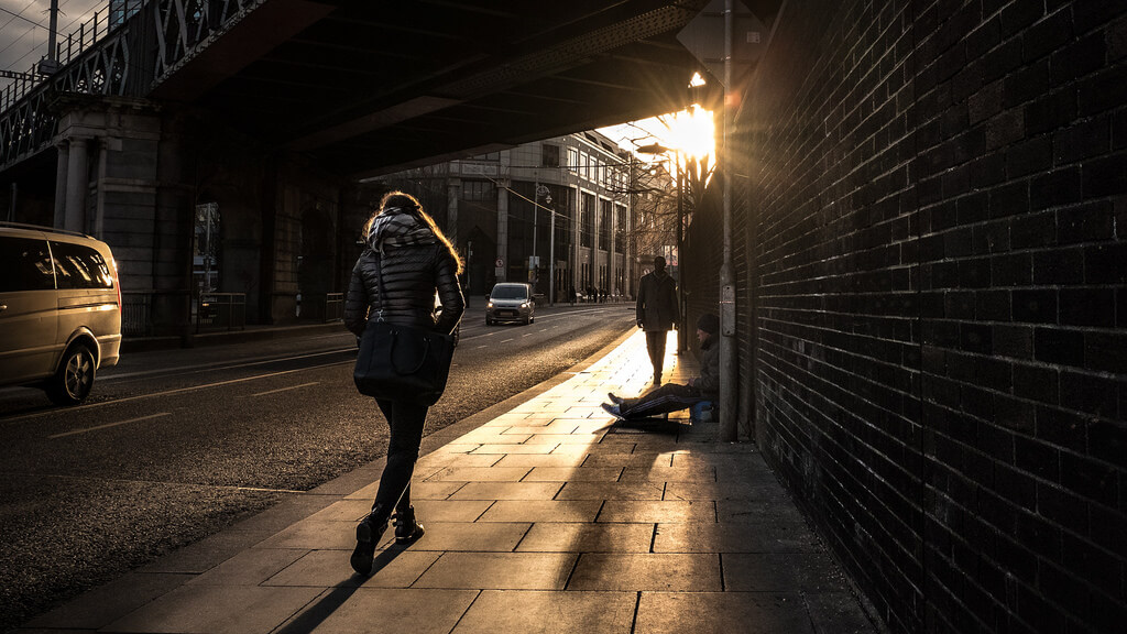 Giuseppe Milo - Gardiner street - Dublin, Ireland - Color street photography