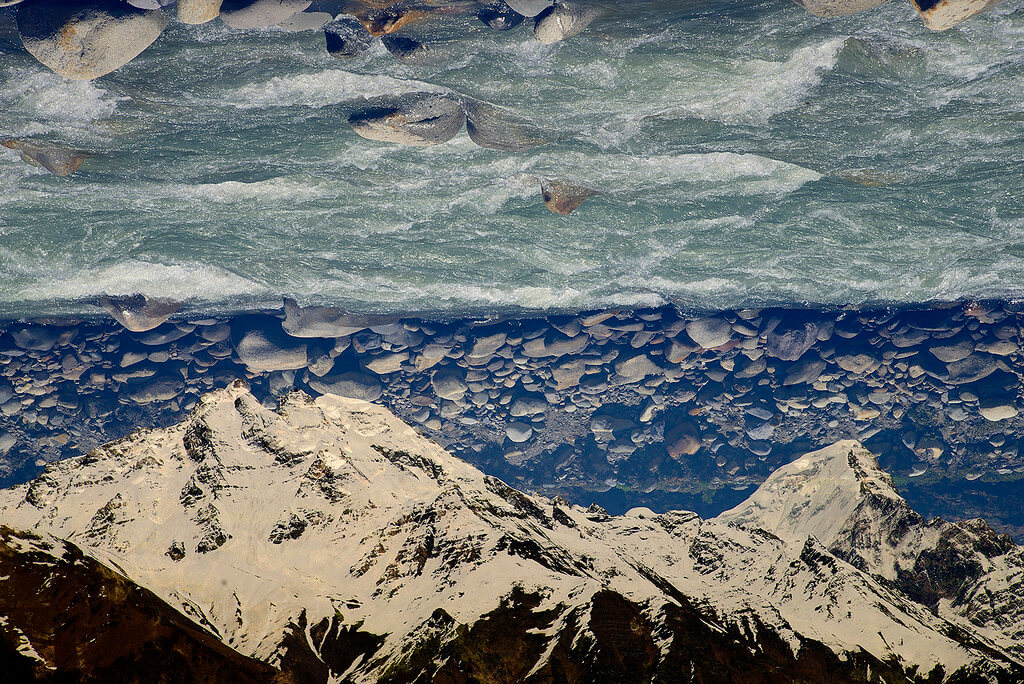 Nimit Nigam - double exposure mountain